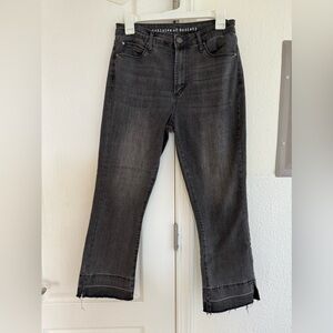 Articles Of Society Black Flare Wide Leg Jeans